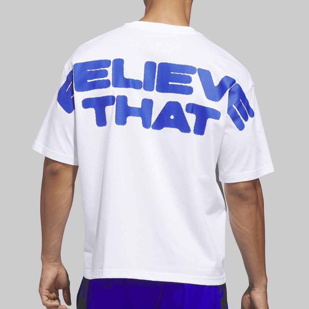 Playera adidas Anthony Edwards Believe That Hombre