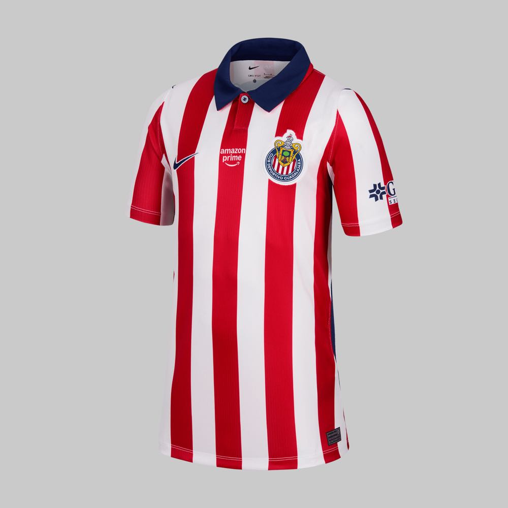 Jersey Nike Chivas De Guadalajara Home 26-27 Stadium Joven