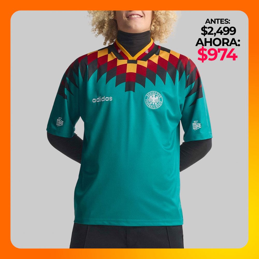 Jersey adidas Alemania Retro Mundial 1994