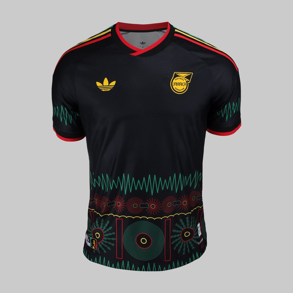Jersey adidas Jamaica 2026 Bob Marley Mundial Hombre