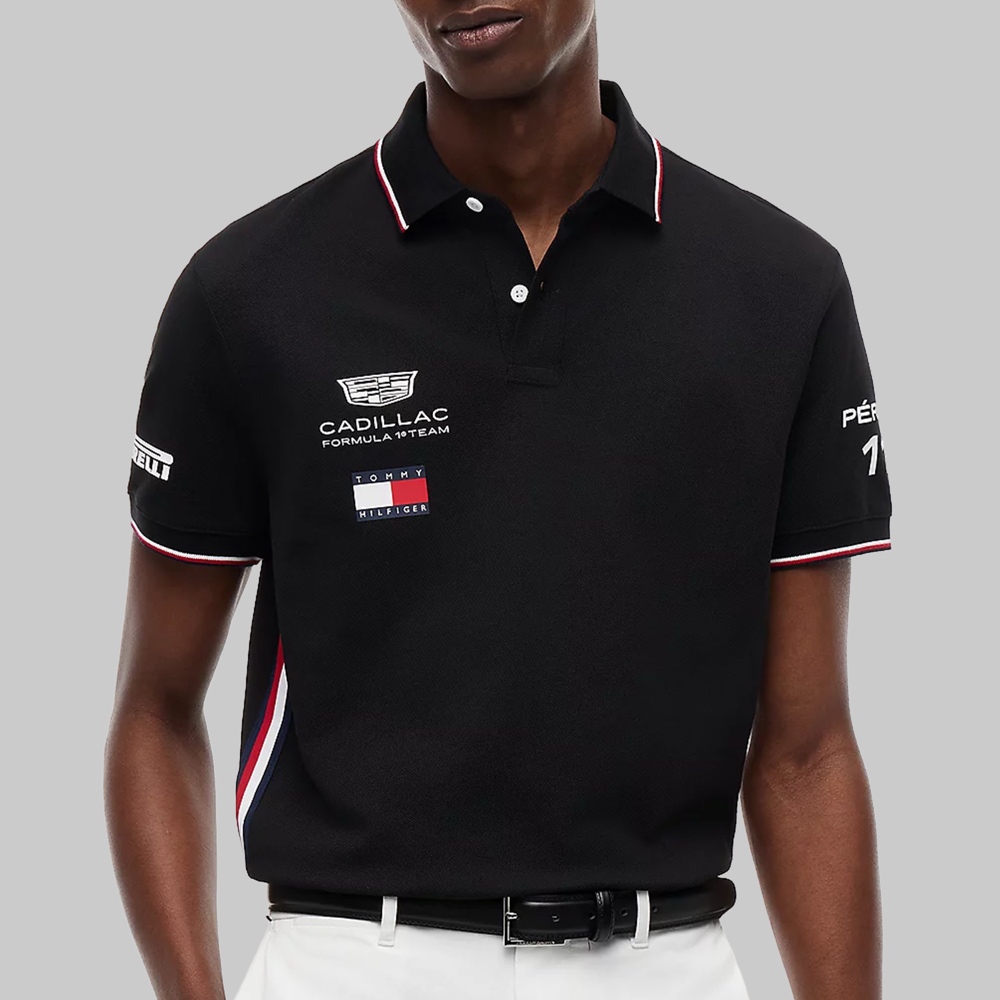 Polo Tommy Hilfiger Cadillac Fórmula 1 Checo Pérez 11 Hombre