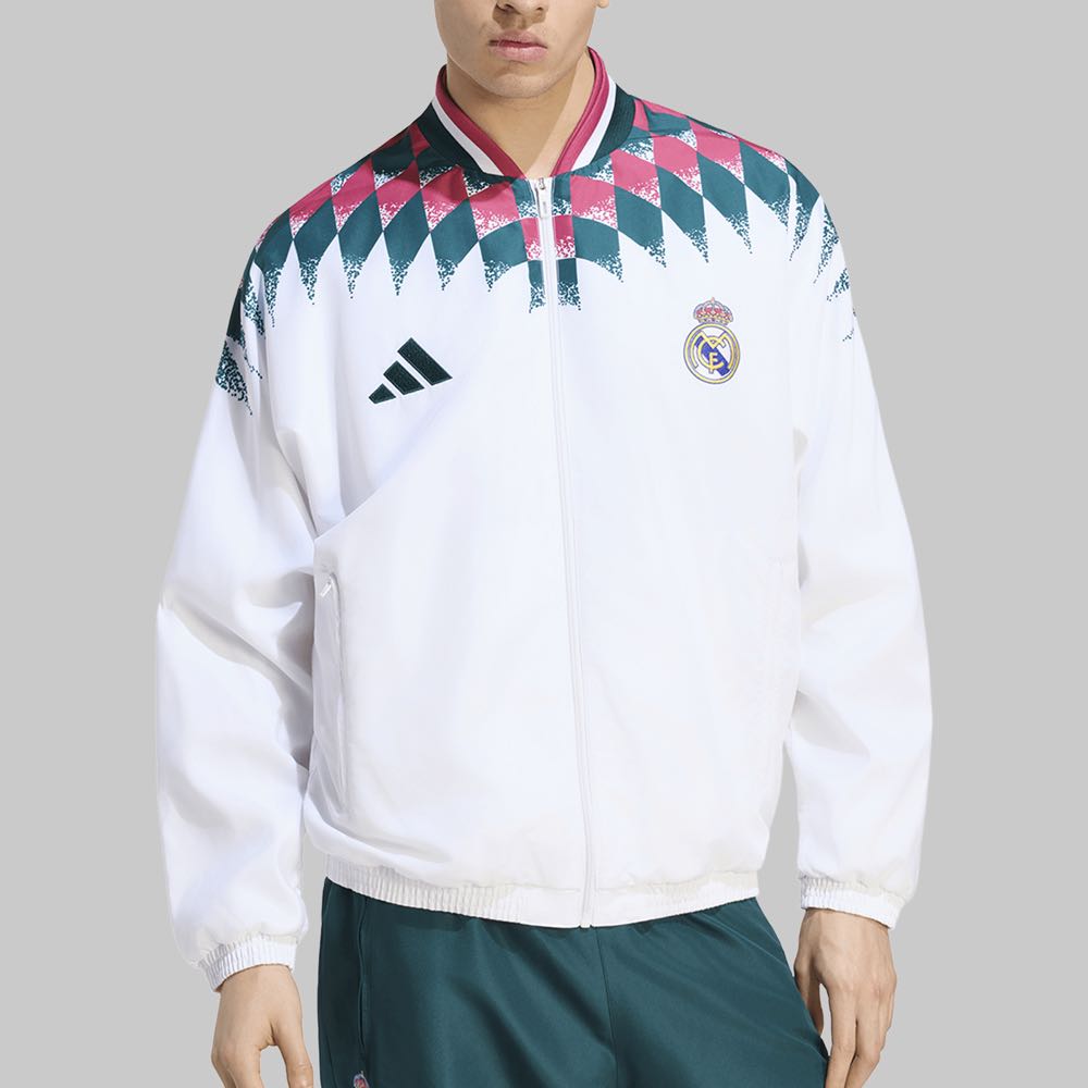 Chamarra adidas Real Madrid Stadium Hombre