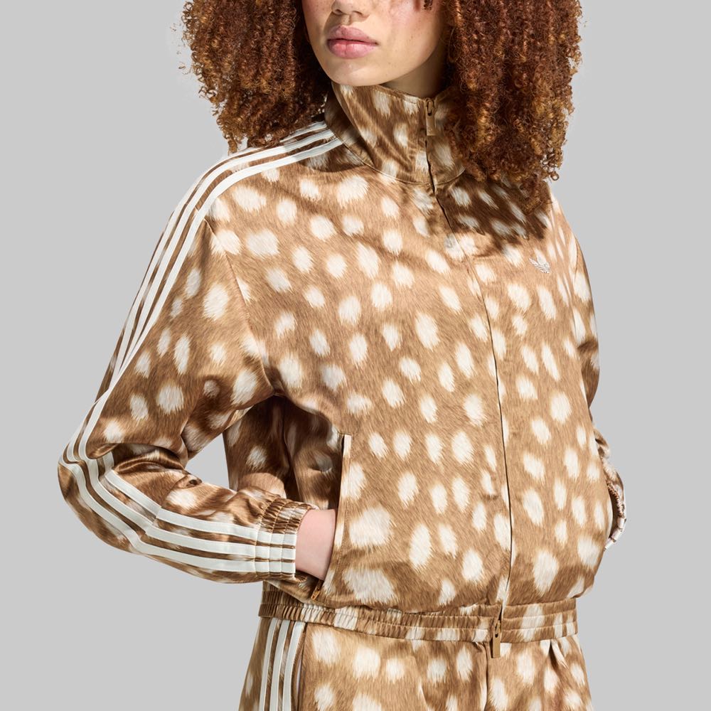 Chamarra adidas Firebird Animal Print Mujer