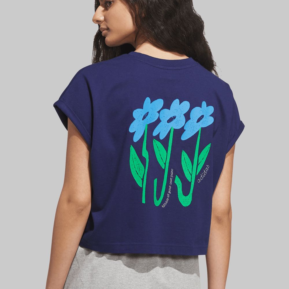 Playera adidas Floral Mujer