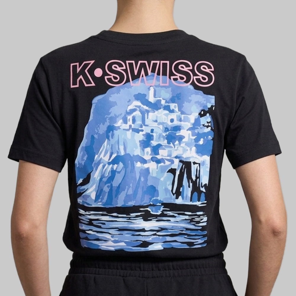 Playera K-Swiss Med Mujer