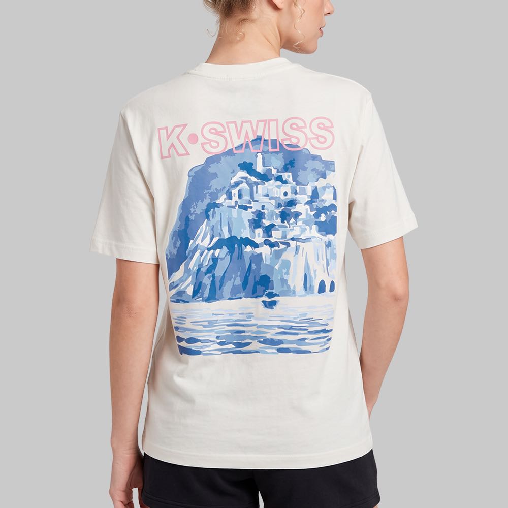 Playera K-Swiss Med Mujer