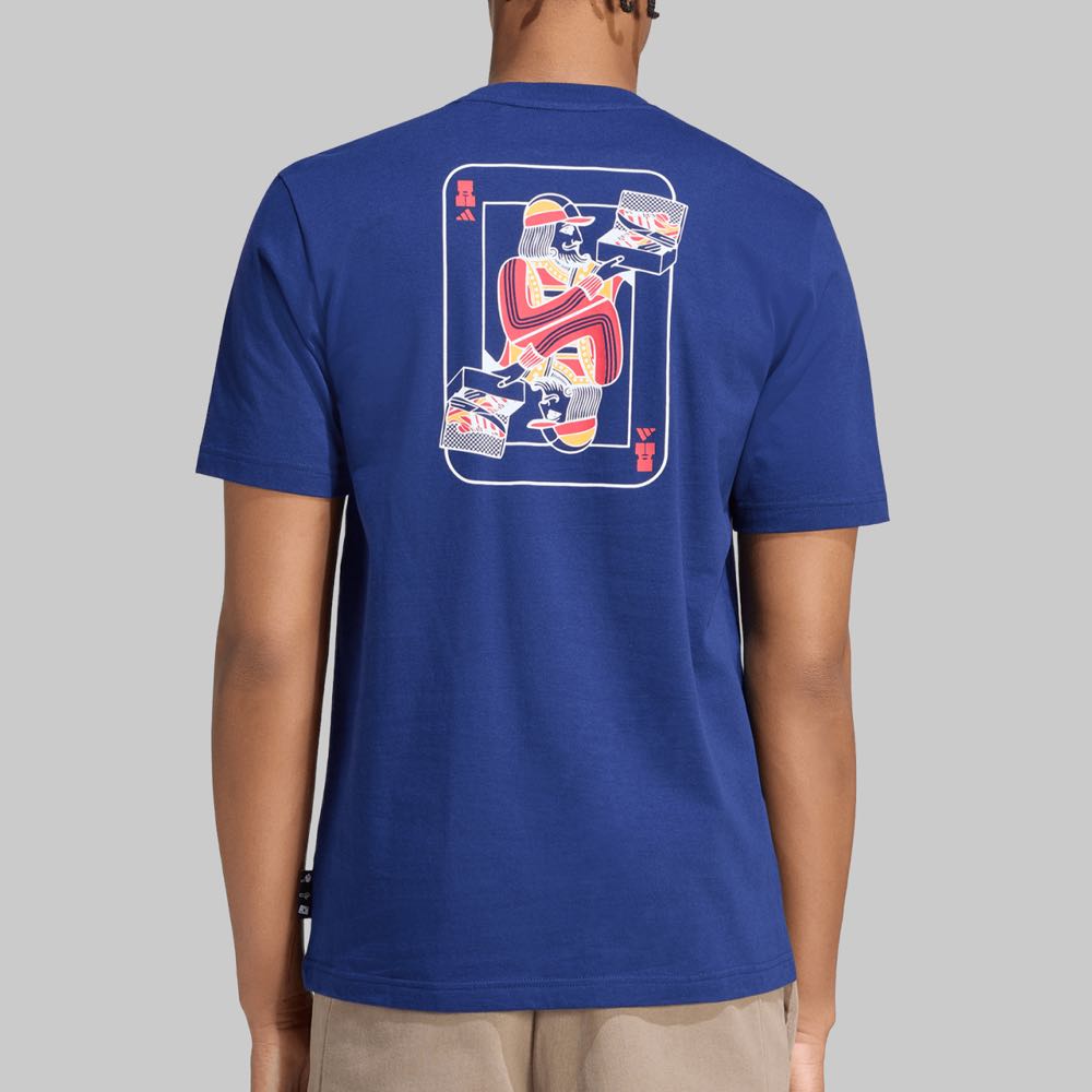 Playera adidas Novelty Cards Hombre