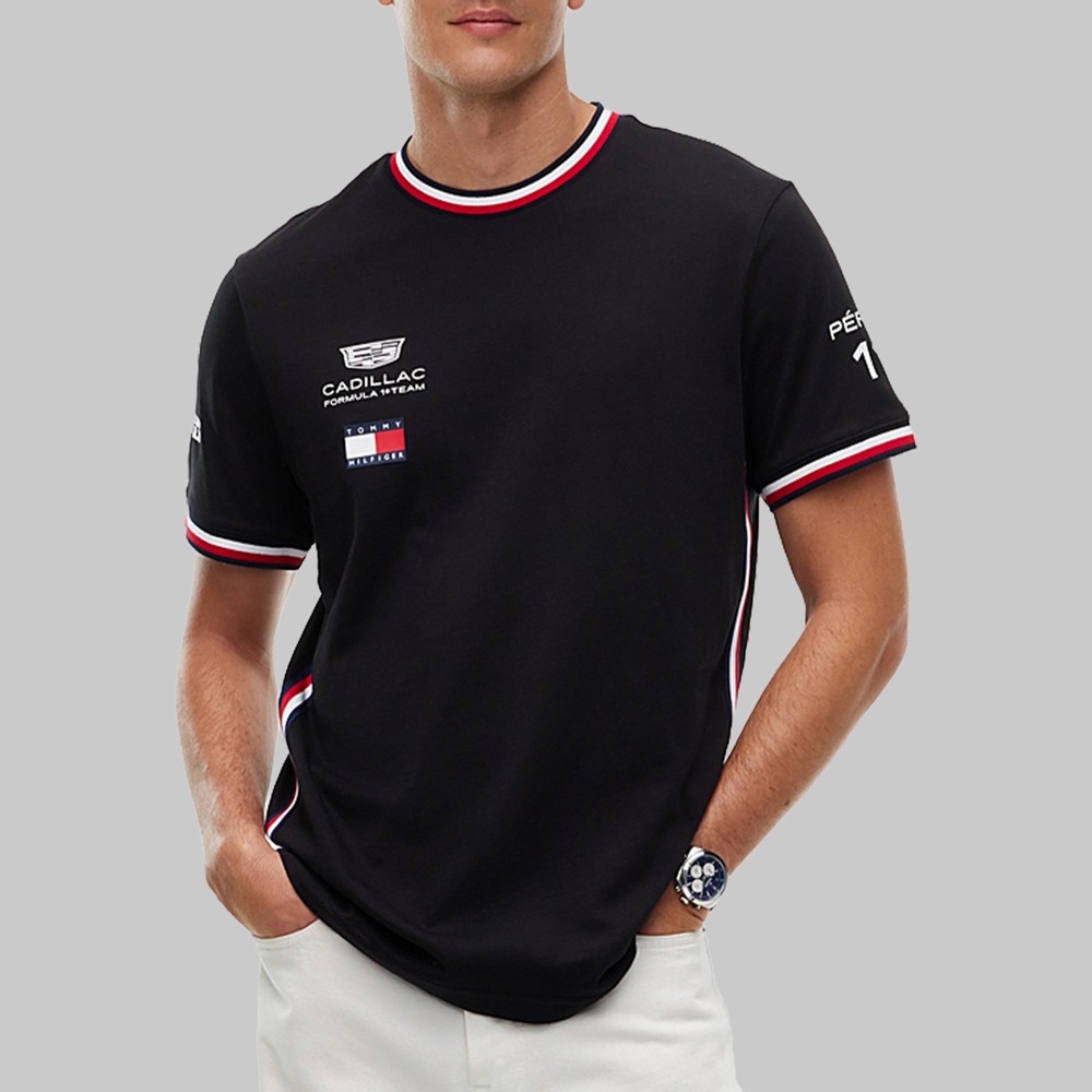 Playera Tommy Hilfiger x Cadillac 11 Pérez Team Hombre