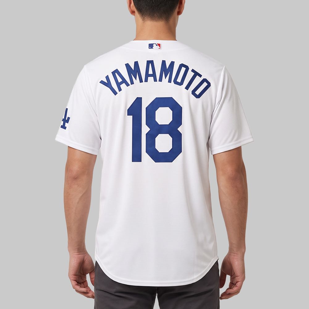 Jersey Nike Los Angeles Dodgers Yamamoto Hombre