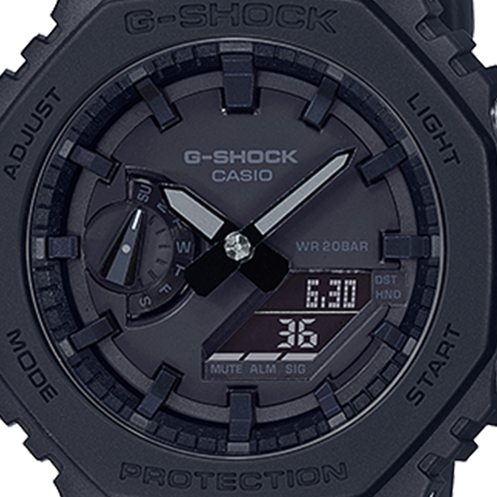 Reloj Casio G-Shock GA-2100 Color Negro/Negro