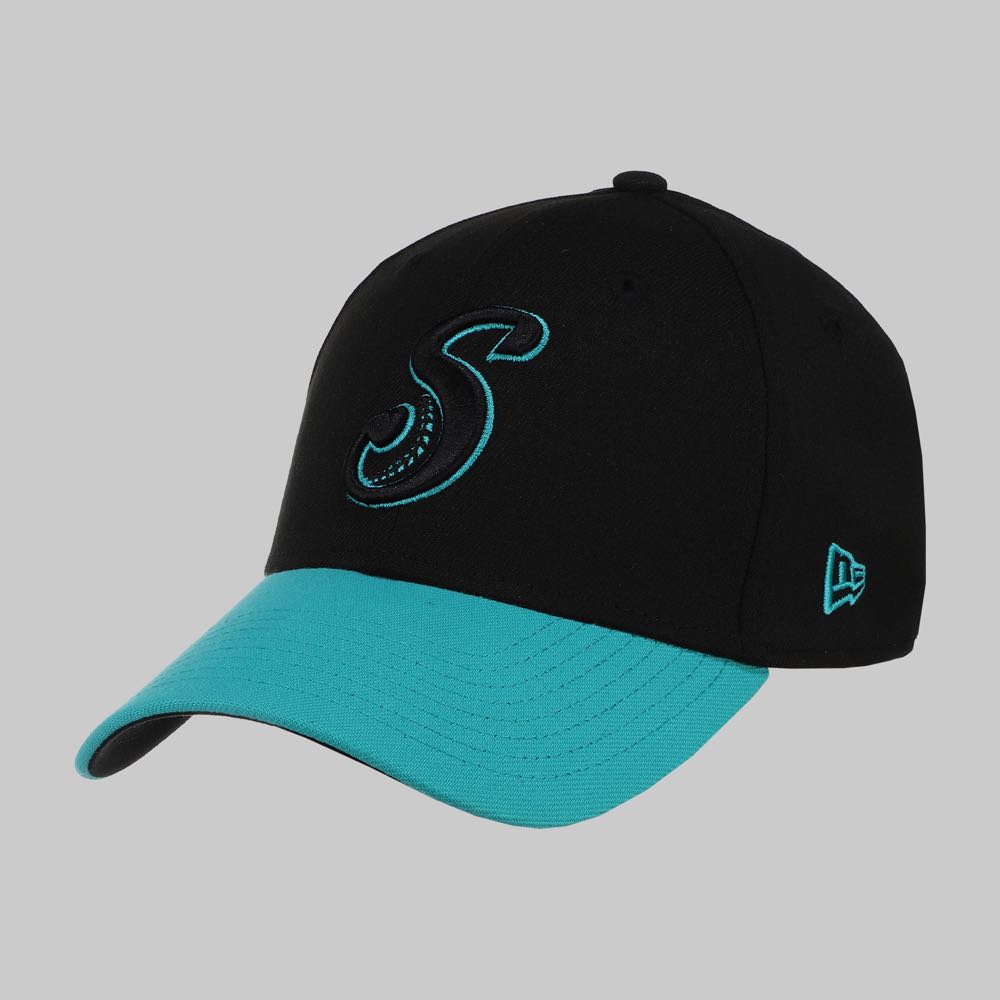 Gorra New Era Saraperos De Saltillo LMB 39Thirty Color Negro/Azul