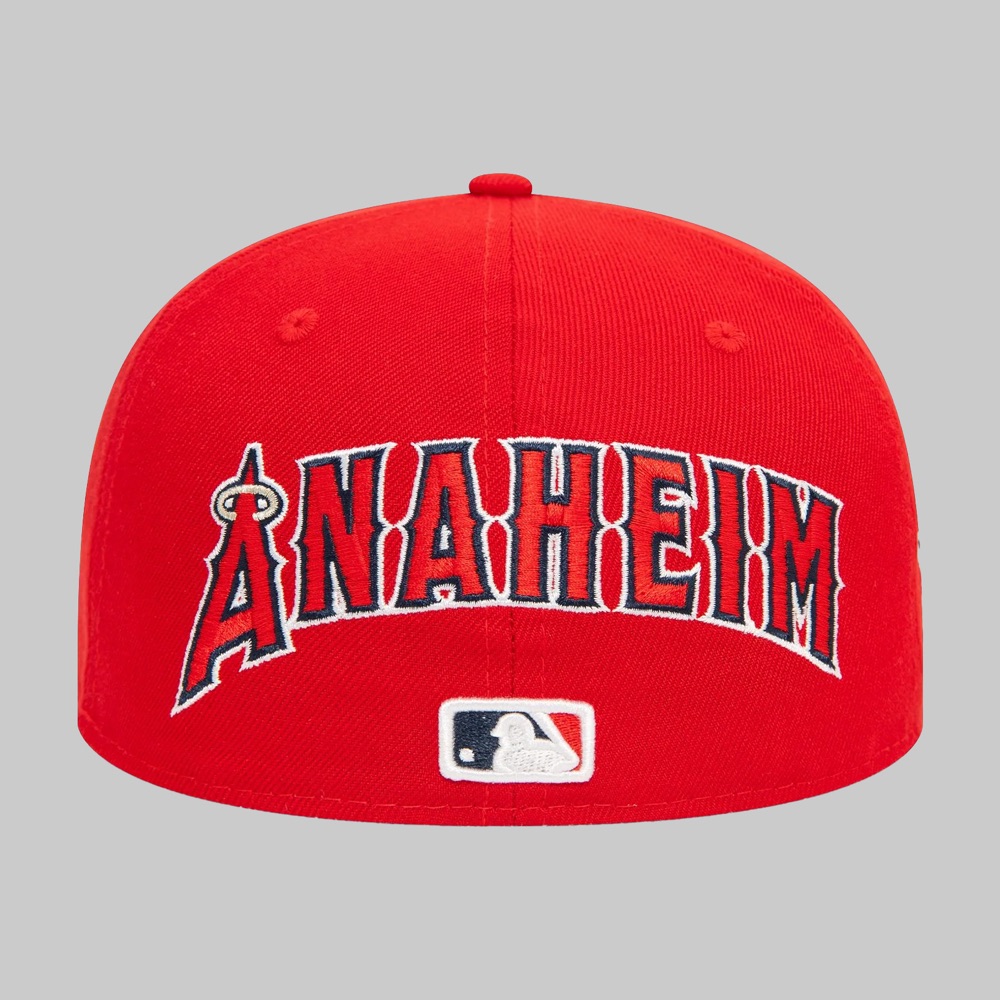 Gorra New Era LA Angels MLB Upside Down 59Fifty Color Rojo/Rojo