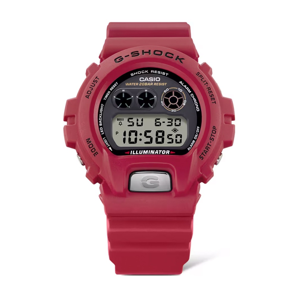 Reloj Digital Reloj Casio Color Rojo Reloj Casio Vintage Con