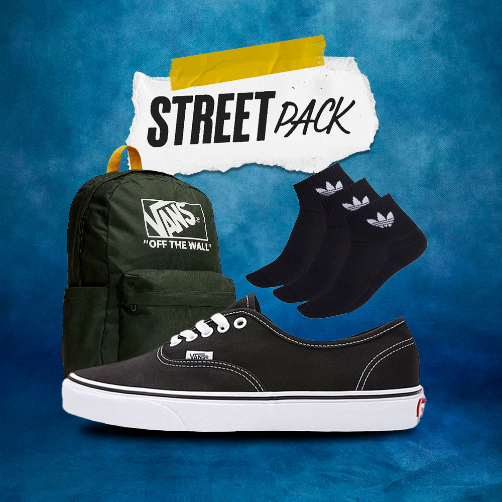 Imagen para Street Pack Vans Authentic Joven de Dpstreet